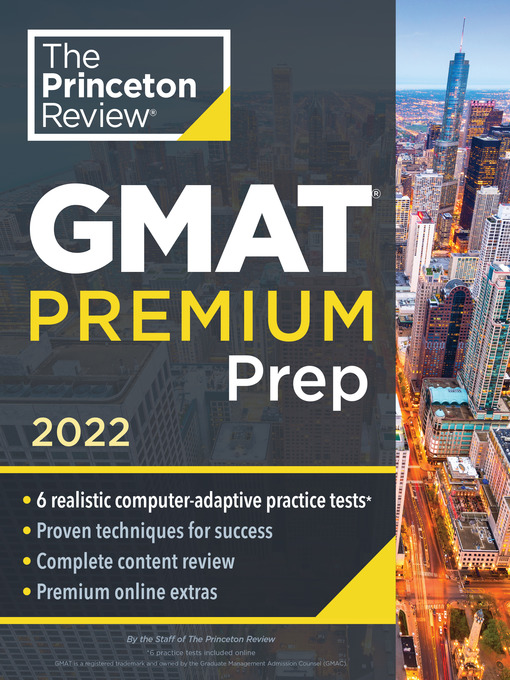 Title details for Princeton Review GMAT Premium Prep, 2022 by The Princeton Review - Wait list